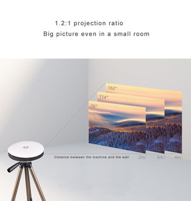 İyi bir fiyat. Özel Dijital Film HD 720p WXGA Led Projector 4k 3D DLP Ofis UFO şeklinde çevrimiçi