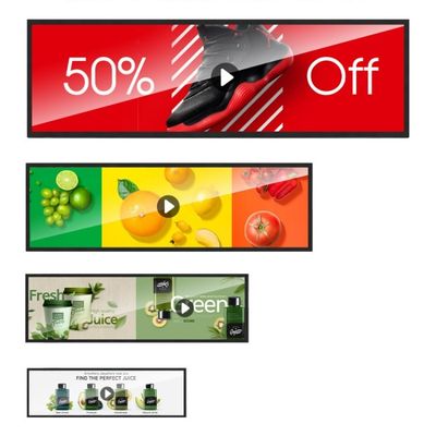 İyi bir fiyat. VGA Dijital İşaret LCD Reklam Ekranı Monitörü 240V 1920x1080 çevrimiçi