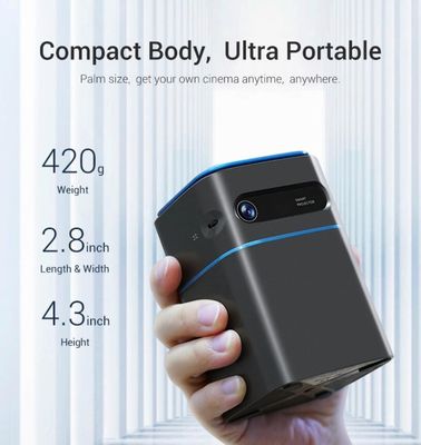 İyi bir fiyat. 480P LED RGB Mini Tiyatro DLP Projektorları Lazer Full HD 4K Projektor çevrimiçi