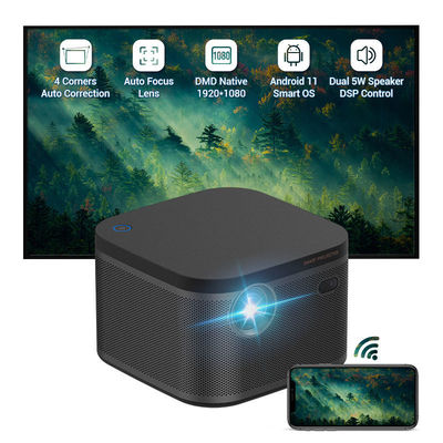 İyi bir fiyat. 700ANSI 1080P Wifi Akıllı Mini Projector DLP LED Sunumlar için OEM çevrimiçi