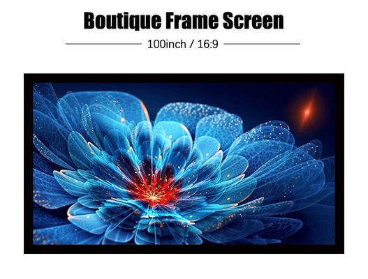İyi bir fiyat. İçerideki Kısa Atışlı Sabit LCD Proyektör Ekranı 4K Ultra HD 100 inç Sinema Tiyatrosu için çevrimiçi